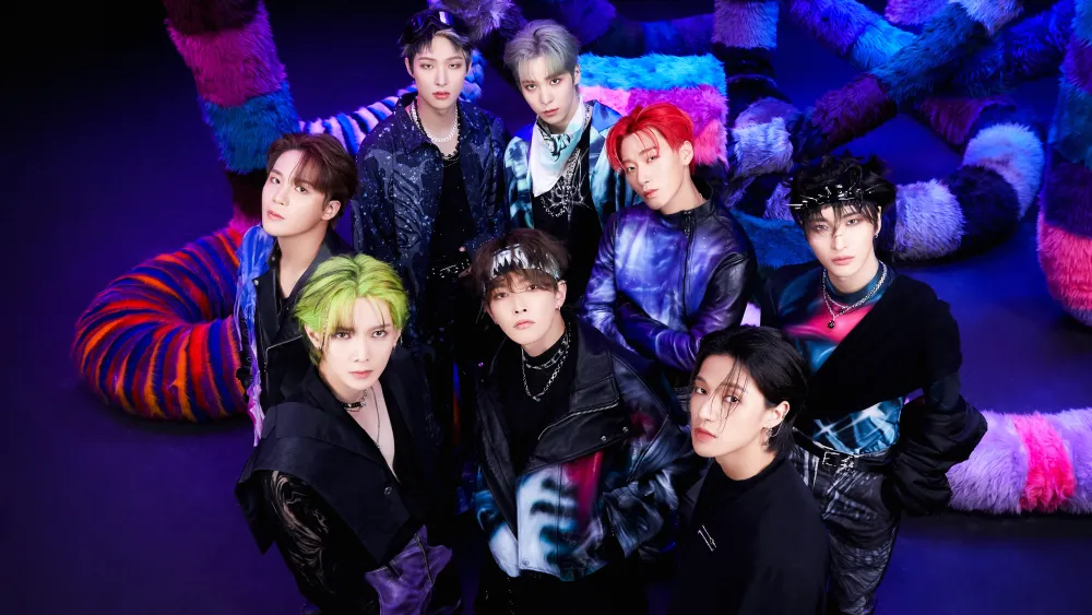 Group picture of Ateez